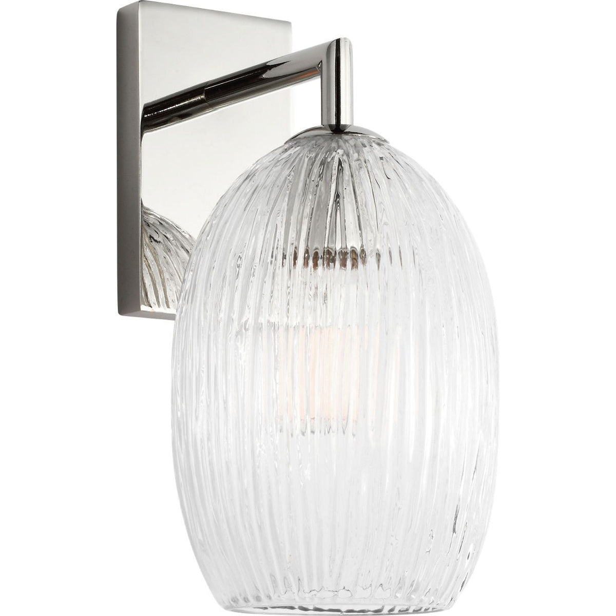 Visual Comfort Studio Collection HW1001PN Serafina Sconce in Polished Nickel