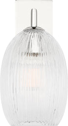 Applique murale Serafina HW1001PN de la collection Visual Comfort Studio, finition nickel poli