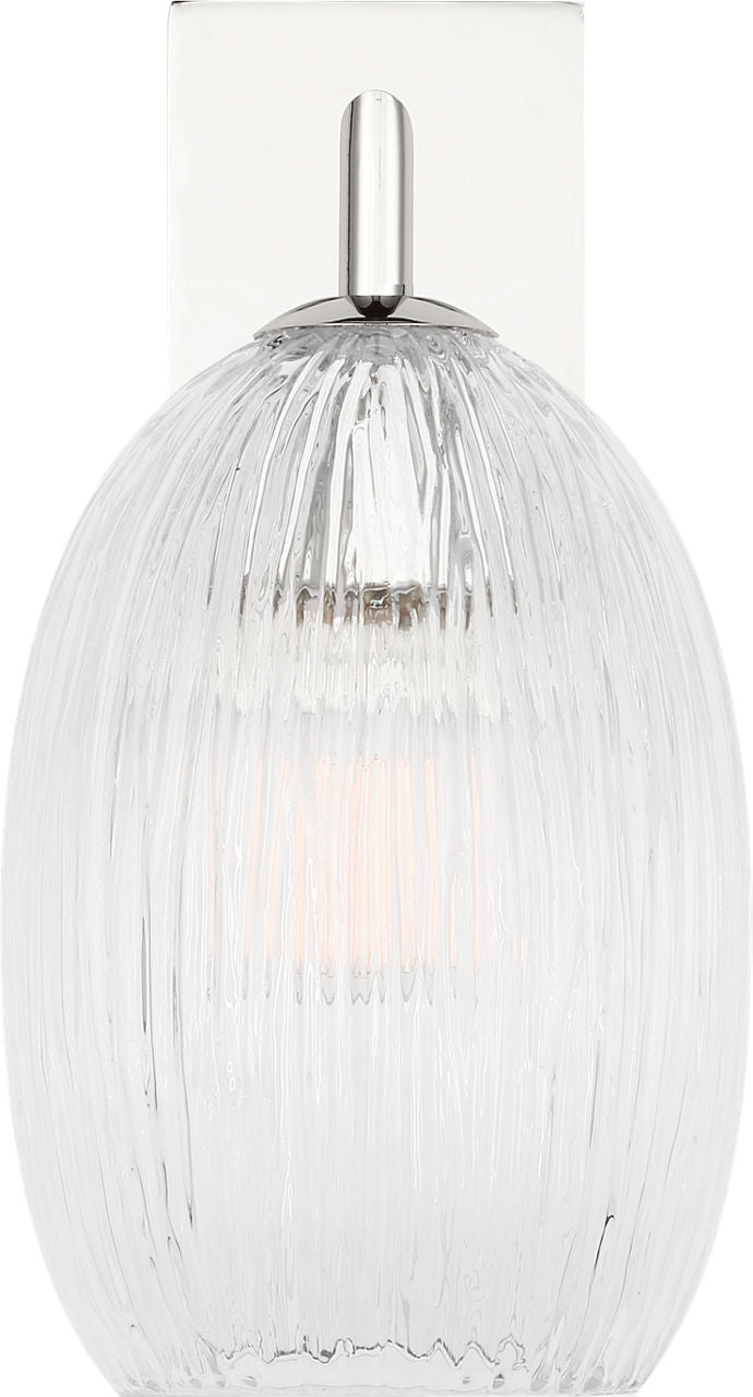 Visual Comfort Studio Collection HW1001PN Serafina Sconce in Polished Nickel