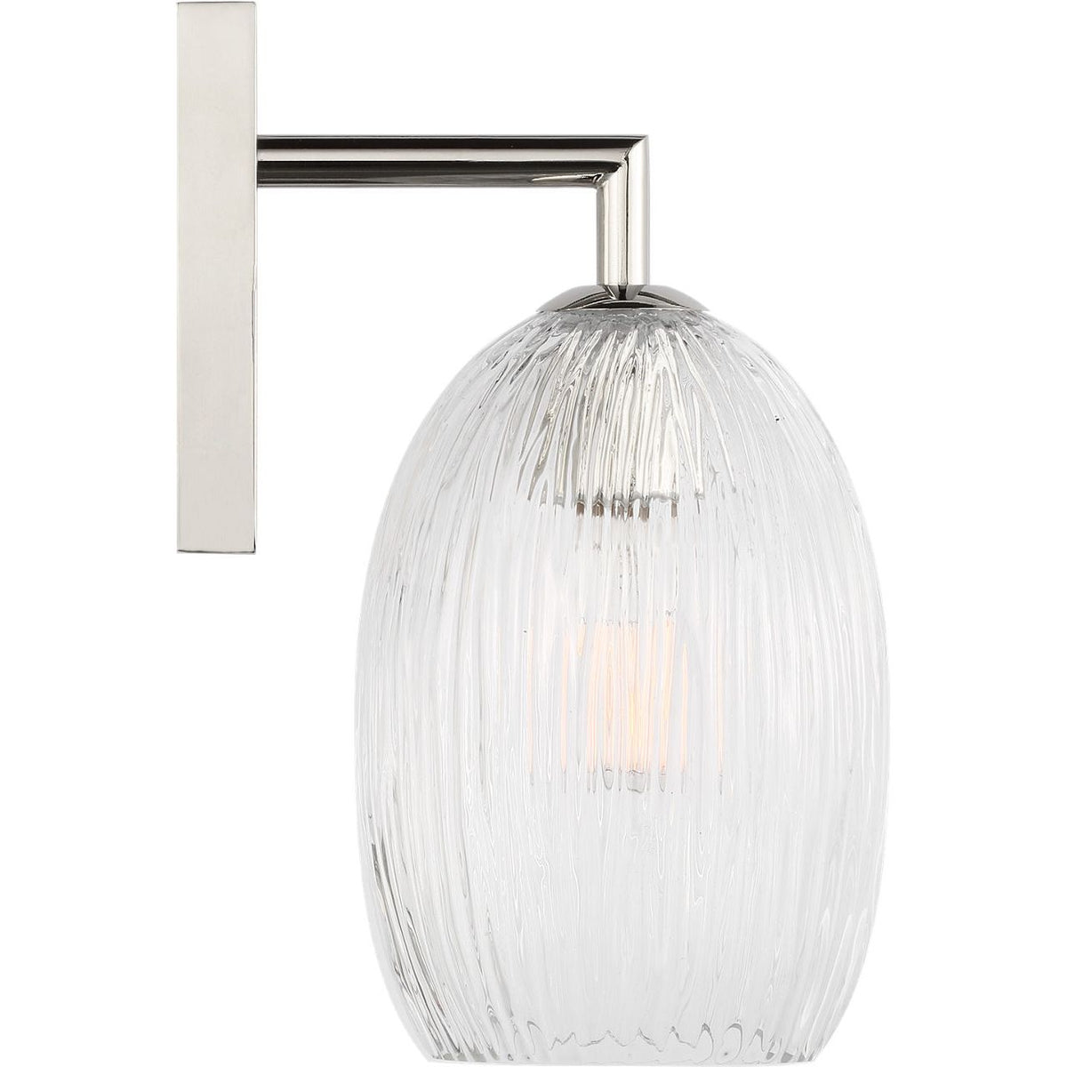 Visual Comfort Studio Collection HW1001PN Serafina Sconce in Polished Nickel