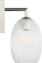 Applique murale Serafina HW1001PN de la collection Visual Comfort Studio, finition nickel poli