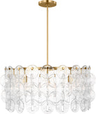 Visual Comfort Studio Collection KSC1158BBS Candace Chandelier in Burnished Brass