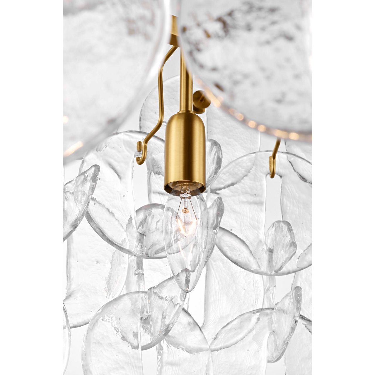 Visual Comfort Studio Collection KSC1165BBS Candace Chandelier in Burnished Brass