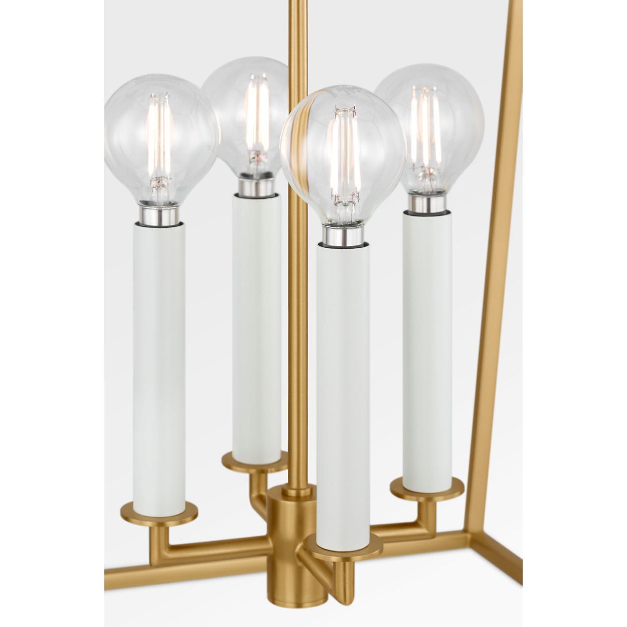 Collection Visual Comfort Studio KSC1174BBS Lanterne Carlyle en laiton bruni