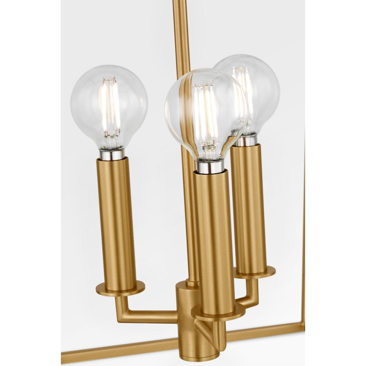 Collection Visual Comfort Studio KSC1174BBS Lanterne Carlyle en laiton bruni