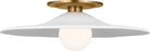 Visual Comfort Studio Collection KSF1121BBS Endicott Flush Mount in Burnished Brass
