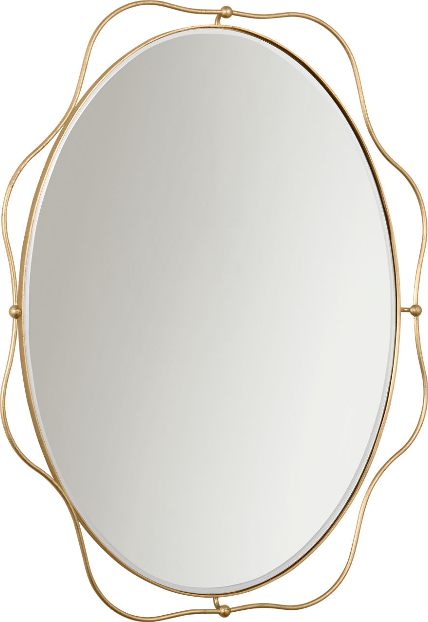 Visual Comfort Studio Collection KSMR100GD Sargasso Mirror in Gild