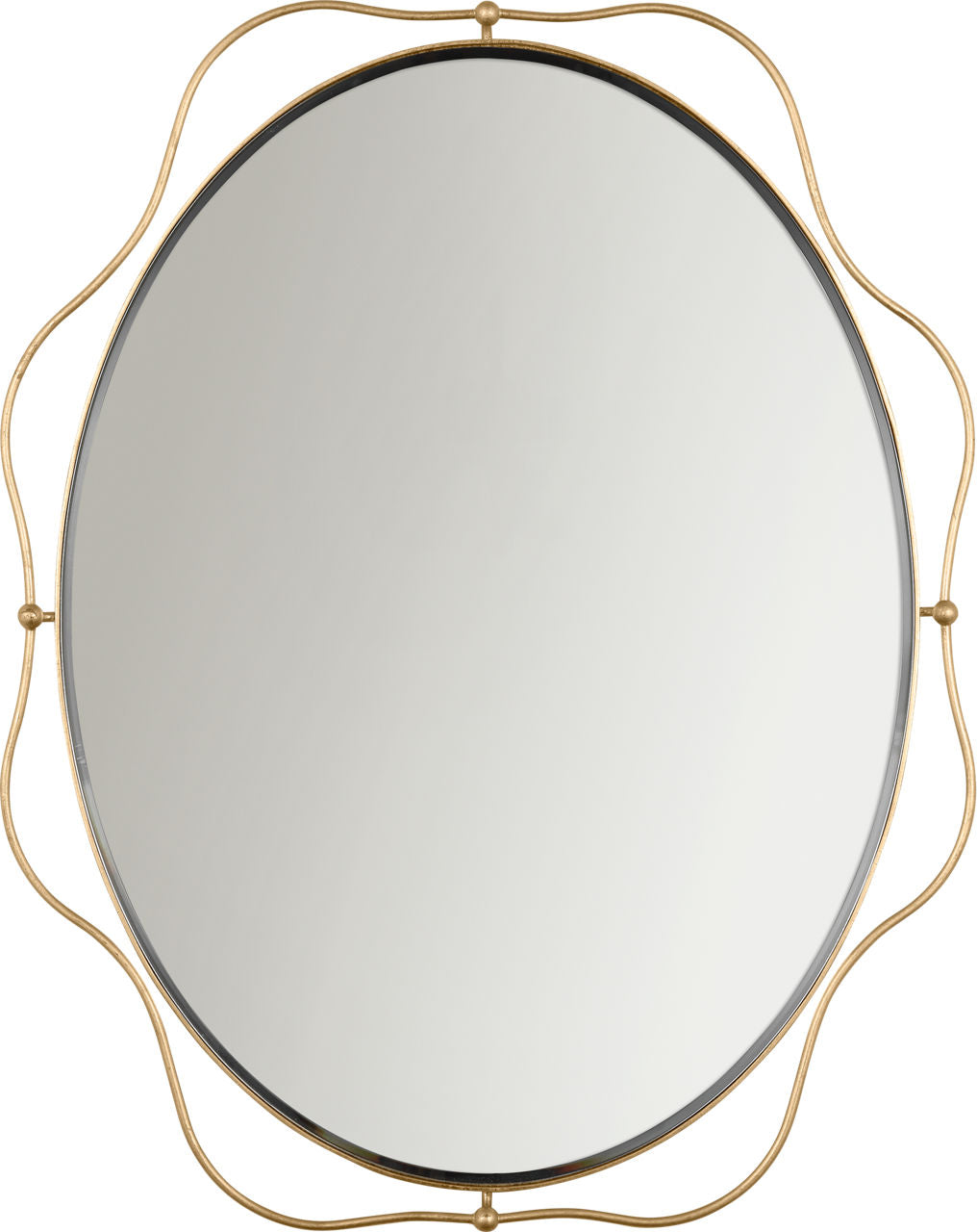 Visual Comfort Studio Collection KSMR100GD Sargasso Mirror in Gild
