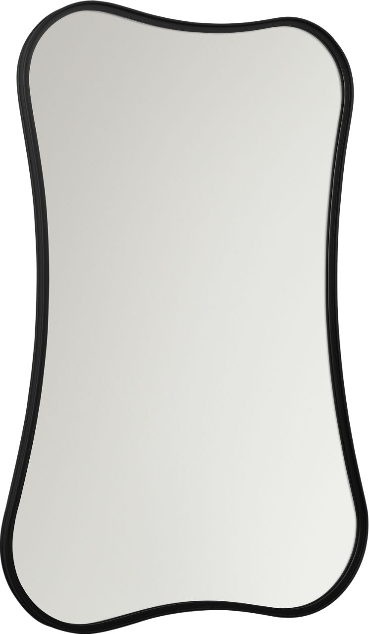 Visual Comfort Studio Collection KSMR101MBK Cosway Mirror in Midnight Black