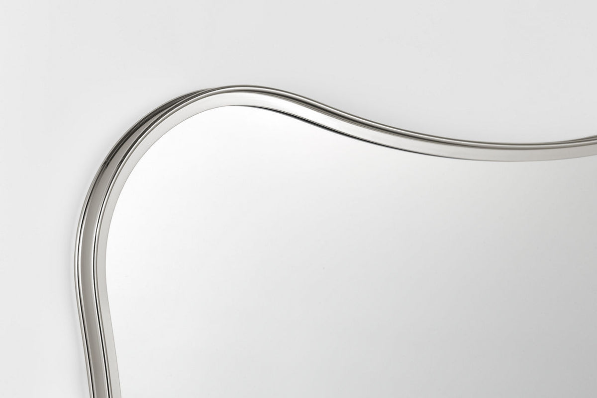 Visual Comfort Studio Collection KSMR101PN Cosway Mirror in Polished Nickel