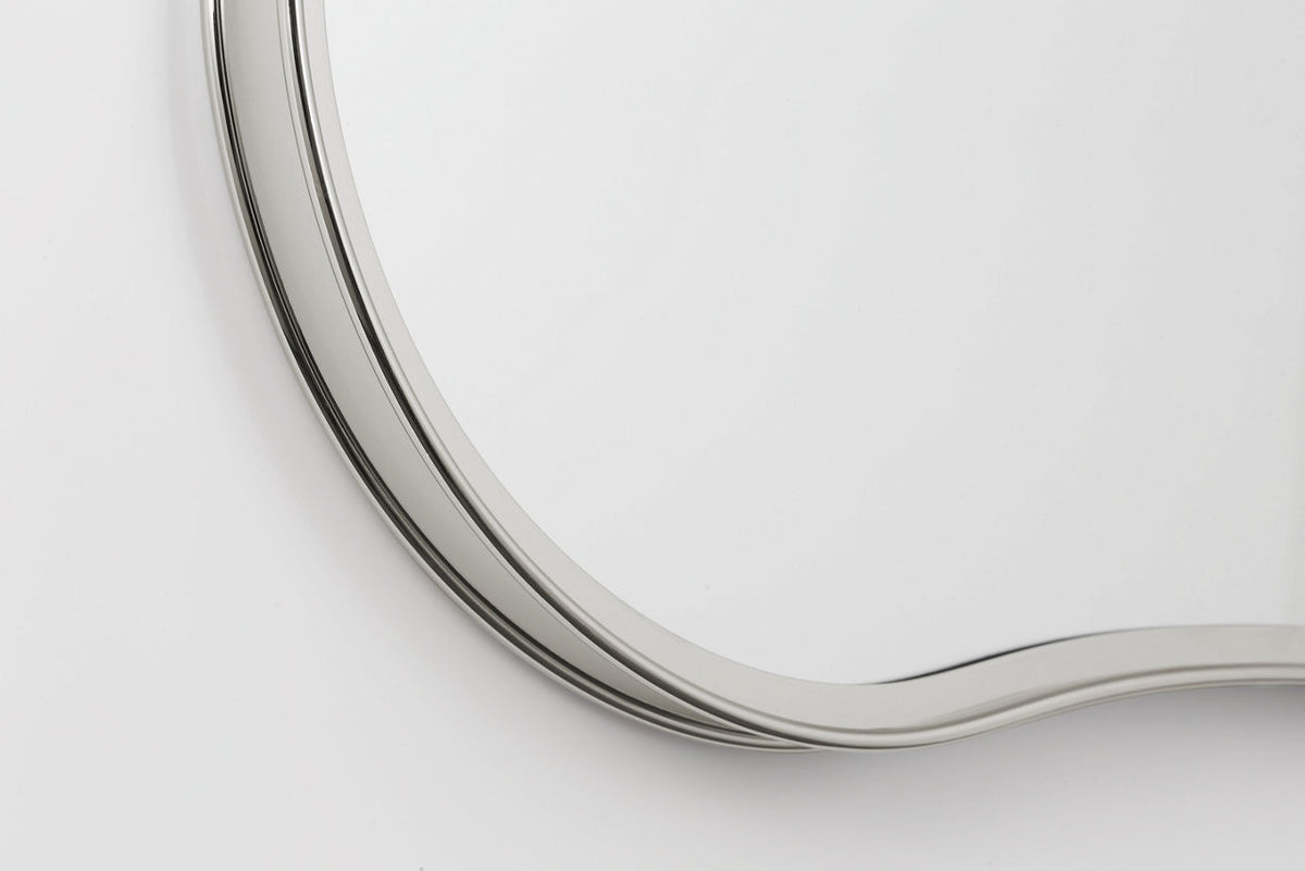 Visual Comfort Studio Collection KSMR101PN Cosway Mirror in Polished Nickel