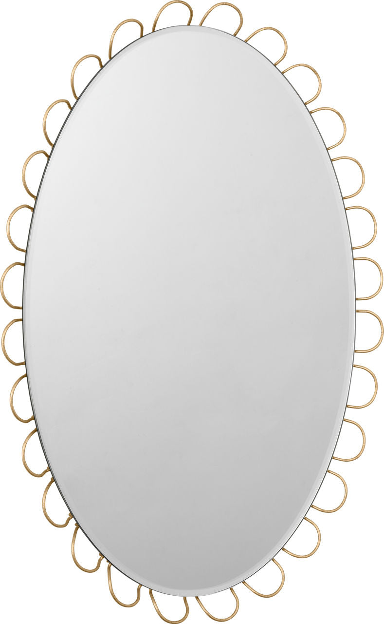 Visual Comfort Studio Collection KSMR102GD Tirreno Mirror in Gild