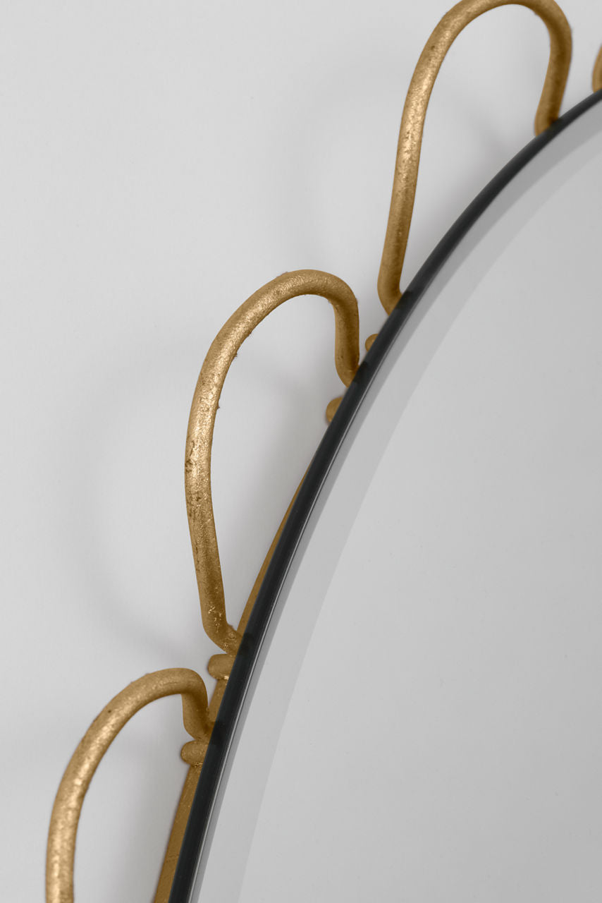 Visual Comfort Studio Collection KSMR102GD Tirreno Mirror in Gild