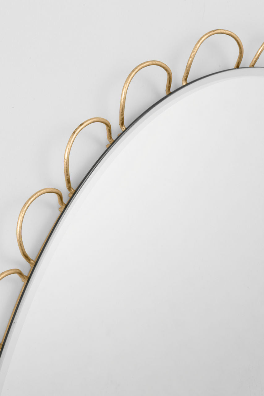 Visual Comfort Studio Collection KSMR103GD Tirreno Mirror in Gild