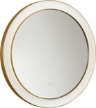 Collection Visual Comfort Studio KSMRIL104BBS Miroir Chopin illuminé en laiton bruni
