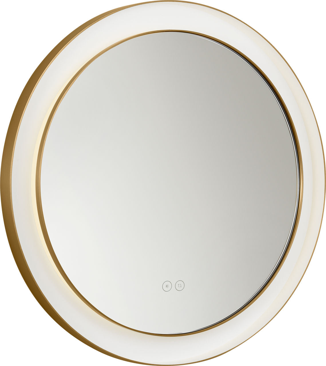 Visual Comfort Studio Collection KSMRIL104BBS Chopin Illuminated Mirror in Burnished Brass