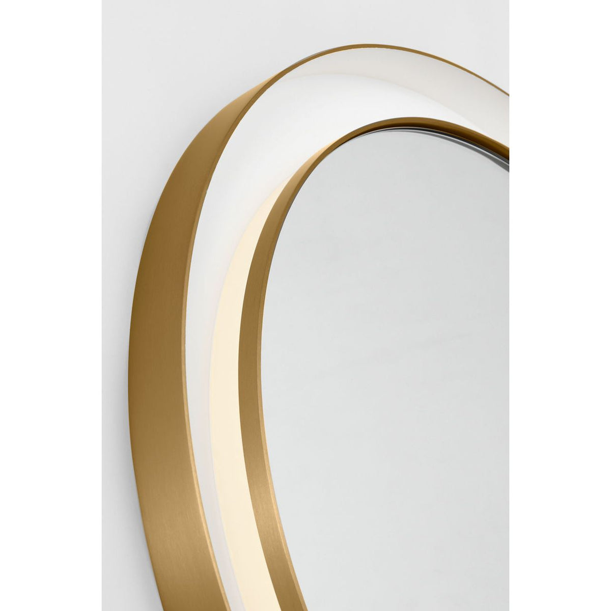 Visual Comfort Studio Collection KSMRIL104BBS Chopin Illuminated Mirror in Burnished Brass