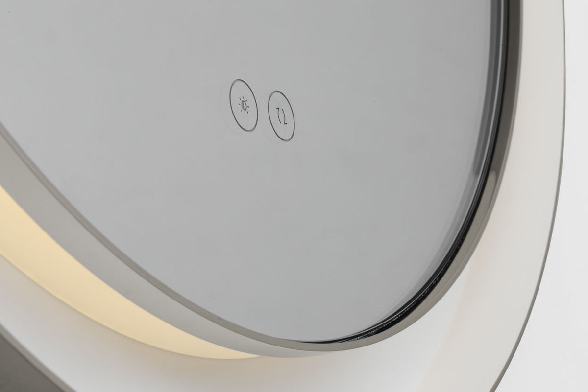 Visual Comfort Studio Collection KSMRIL104PN Chopin Illuminated Mirror in Polished Nickel