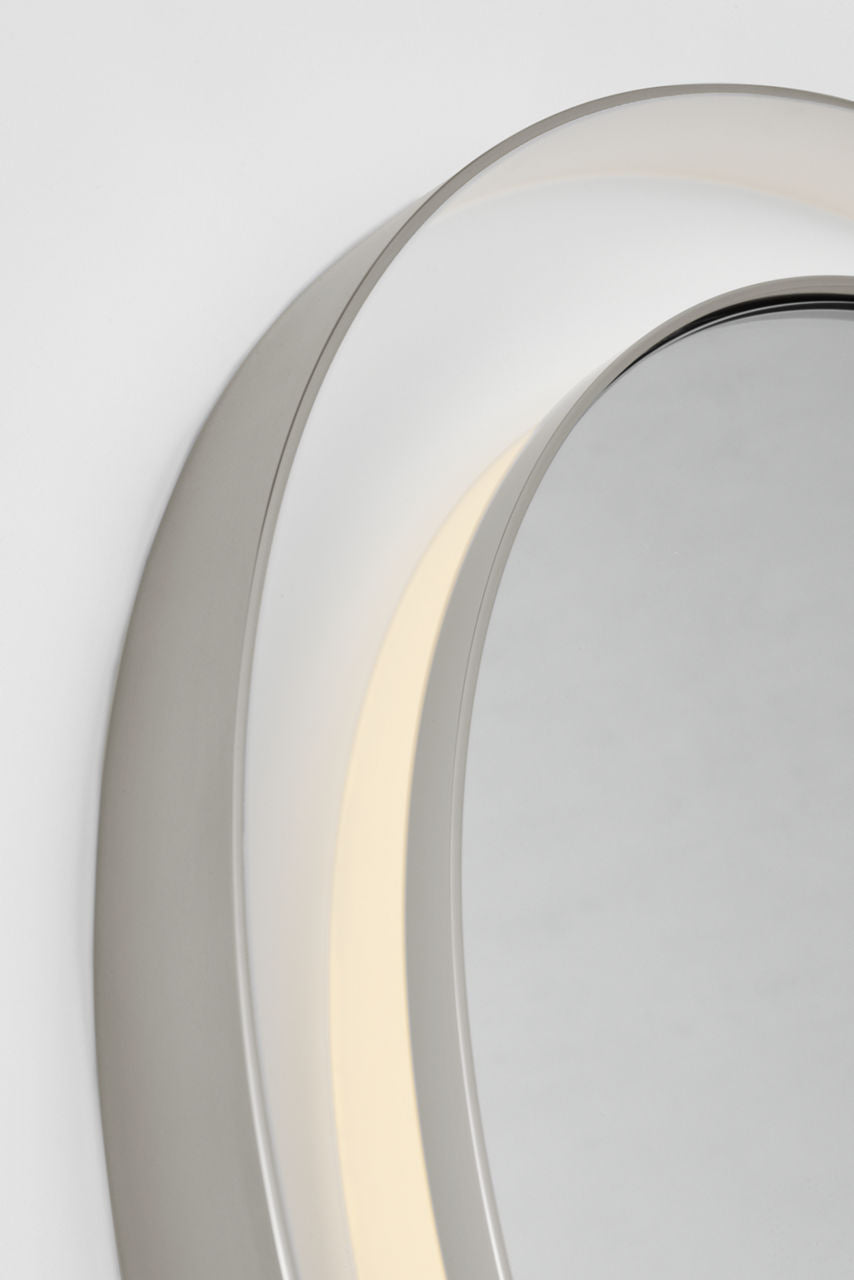 Visual Comfort Studio Collection KSMRIL104PN Chopin Illuminated Mirror in Polished Nickel