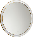 Collection Visual Comfort Studio KSMRIL105BBS Miroir Chopin illuminé en laiton bruni