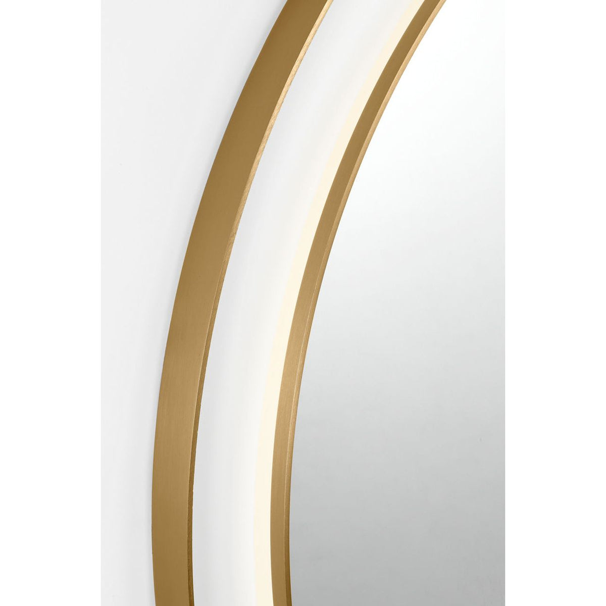 Visual Comfort Studio Collection KSMRIL105BBS Chopin Illuminated Mirror in Burnished Brass