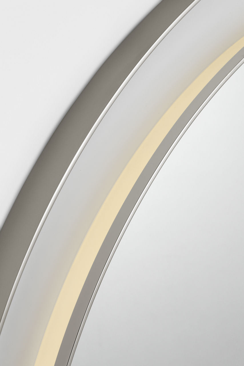 Visual Comfort Studio Collection KSMRIL105PN Chopin Illuminated Mirror in Polished Nickel