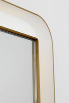 Collection Visual Comfort Studio KSMRIL106BBS Miroir rectangulaire lumineux Chopin en laiton bruni