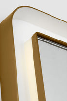 Collection Visual Comfort Studio KSMRIL106BBS Miroir rectangulaire lumineux Chopin en laiton bruni