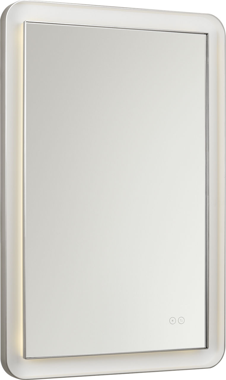 Visual Comfort Studio Collection KSMRIL106PN Chopin Rectangular Illuminated Mirror in Polished Nickel