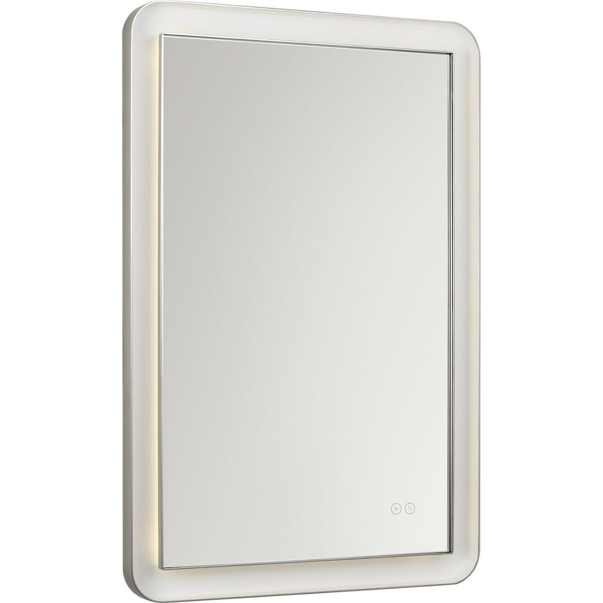 Visual Comfort Studio Collection KSMRIL106PN Chopin Rectangular Illuminated Mirror in Polished Nickel