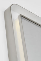 Collection Visual Comfort Studio KSMRIL106PN Miroir rectangulaire lumineux Chopin en nickel poli