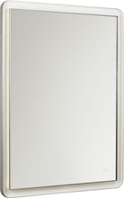 Collection Visual Comfort Studio KSMRIL108PN Miroir rectangulaire lumineux Chopin en nickel poli