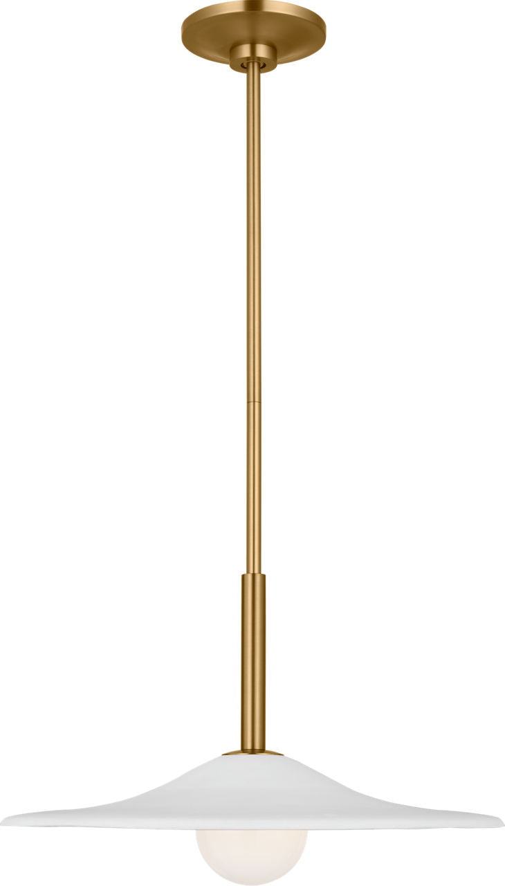 Collection Studio Visual Comfort KSP1191BBS Endicott Suspension en laiton bruni