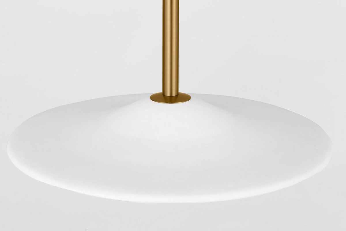 Collection Studio Visual Comfort KSP1201BBS Endicott Suspension en laiton bruni