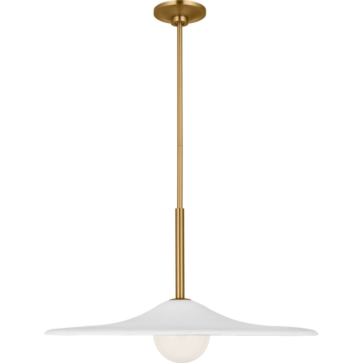 Collection Studio Visual Comfort KSP1201BBS Endicott Suspension en laiton bruni