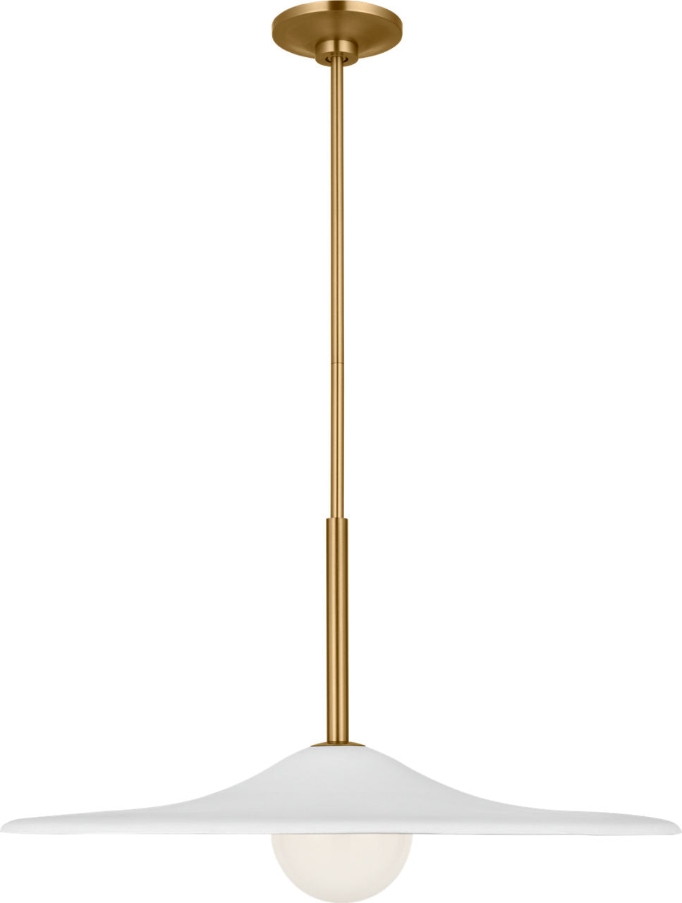 Collection Studio Visual Comfort KSP1201BBS Endicott Suspension en laiton bruni