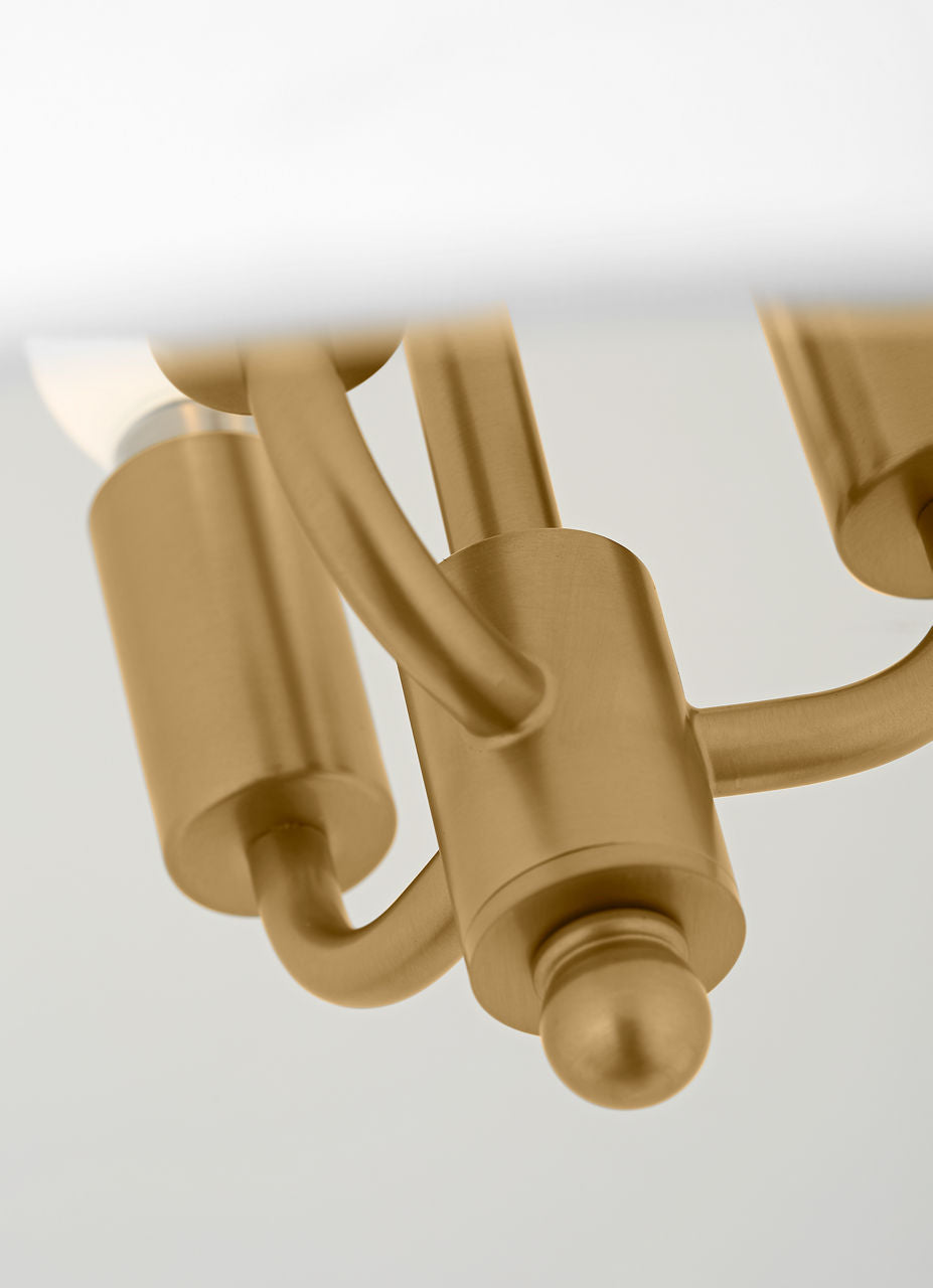 Visual Comfort Studio Collection KSP1213BBS Beauvoir Hanging Shade in Burnished Brass