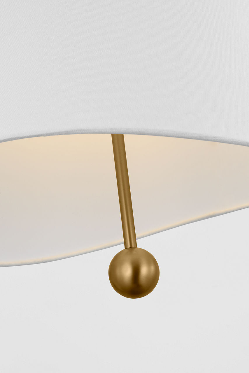 Visual Comfort Studio Collection KSP1213BBS Beauvoir Hanging Shade in Burnished Brass