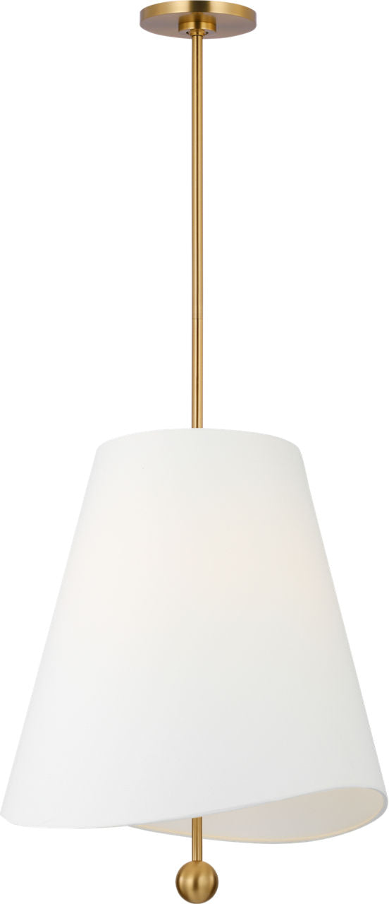 Visual Comfort Studio Collection KSP1213BBS Beauvoir Hanging Shade in Burnished Brass