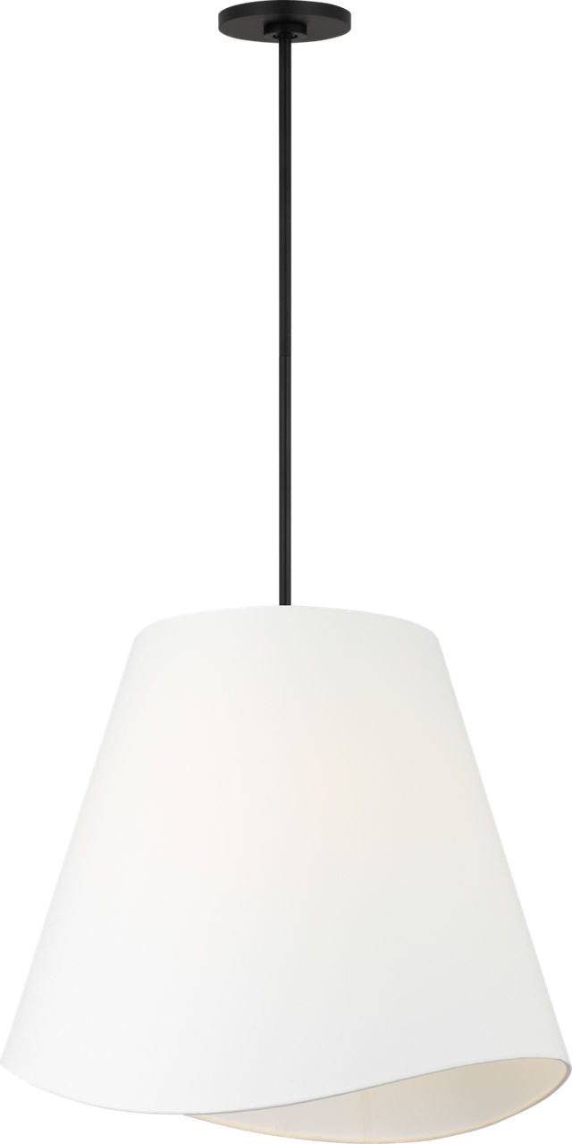 Visual Comfort Studio Collection KSP1224MBK Beauvoir Hanging Shade in Midnight Black