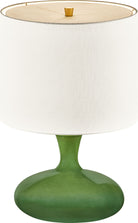 Collection Studio Visual Comfort KST1251GG Ambre Lampe de table en vert