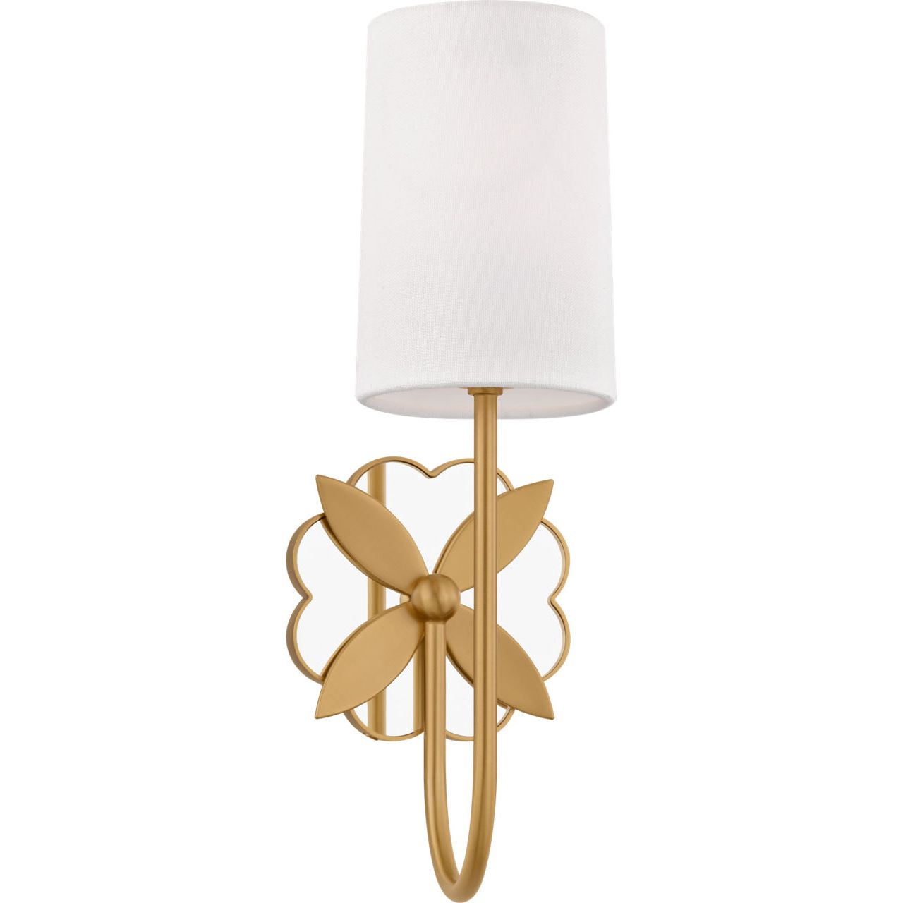 Visual Comfort Studio Collection KSW1181BBS Spencer Sconce in Burnished Brass