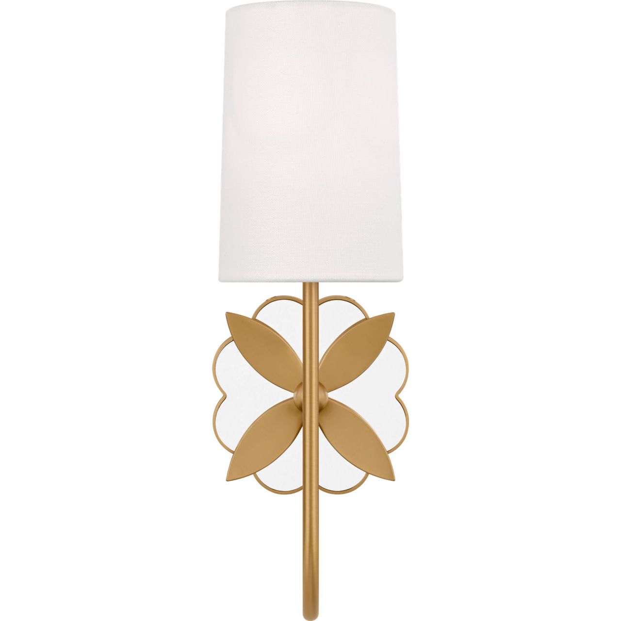 Visual Comfort Studio Collection KSW1181BBS Spencer Sconce in Burnished Brass