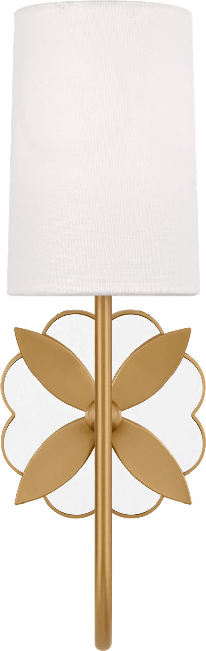 Visual Comfort Studio Collection KSW1181BBS Spencer Sconce in Burnished Brass
