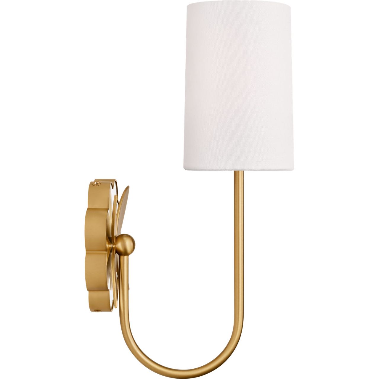 Visual Comfort Studio Collection KSW1181BBS Spencer Sconce in Burnished Brass