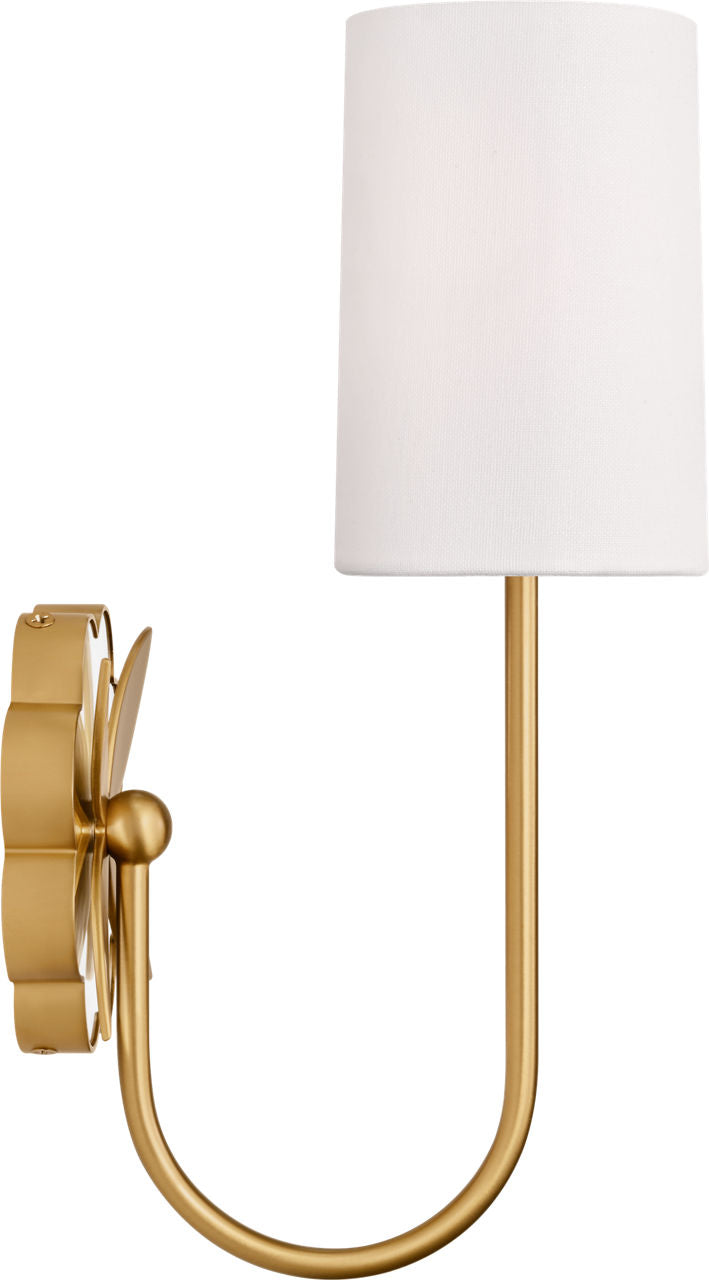 Visual Comfort Studio Collection KSW1181BBS Spencer Sconce in Burnished Brass