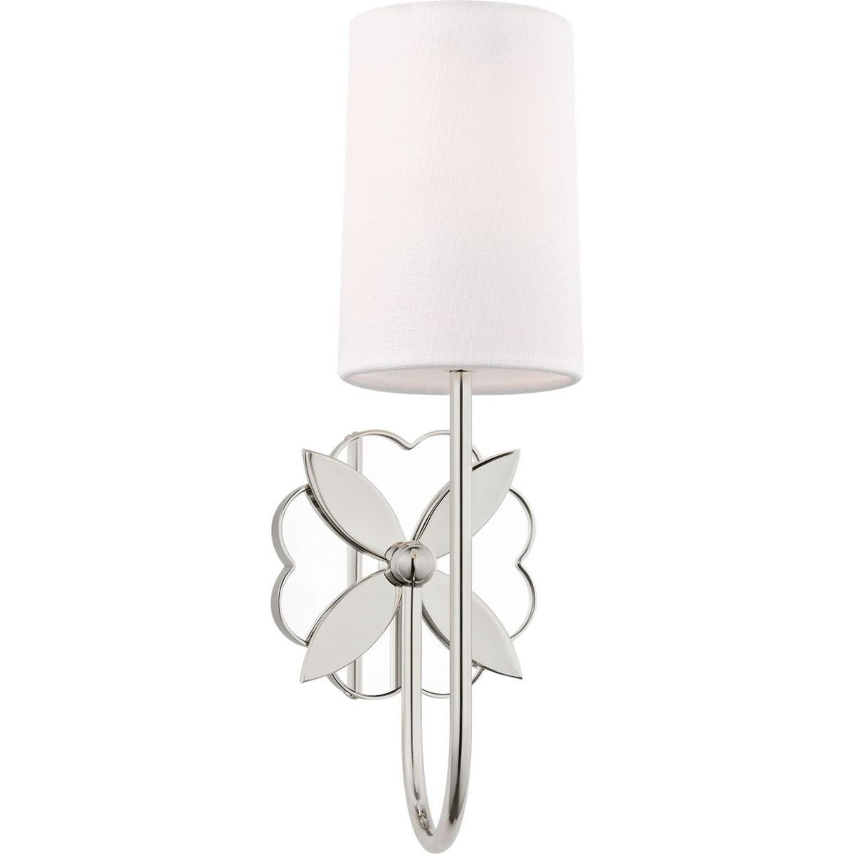 Visual Comfort Studio Collection KSW1181PN Spencer Sconce in Polished Nickel