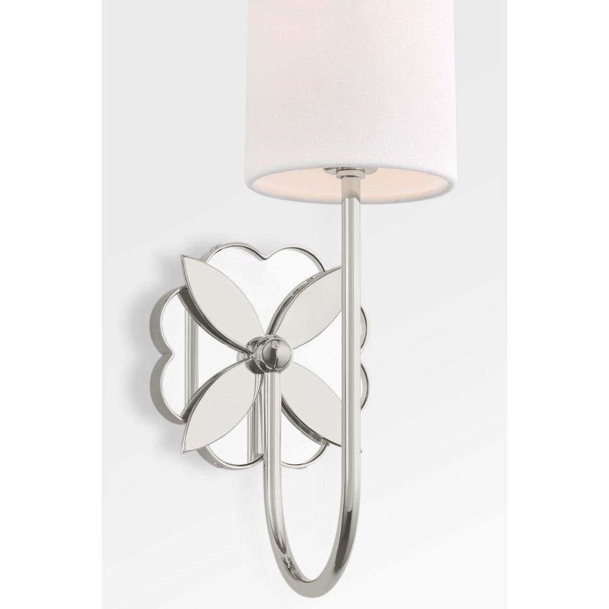 Visual Comfort Studio Collection KSW1181PN Spencer Sconce in Polished Nickel