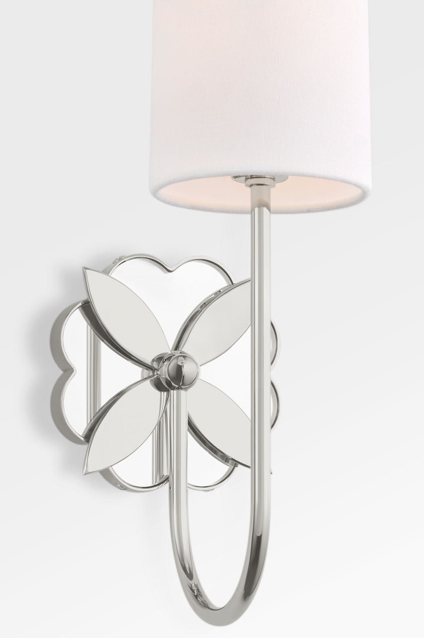 Visual Comfort Studio Collection KSW1181PN Spencer Sconce in Polished Nickel
