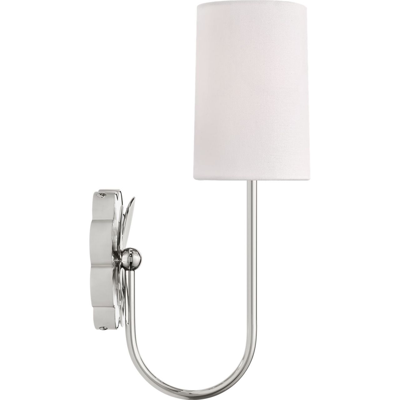 Visual Comfort Studio Collection KSW1181PN Spencer Sconce in Polished Nickel